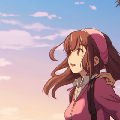 Image For Post | Two characters gazing up at a star-filled sky, with gentle lines and subdued hues adding to the calm atmosphere. matching pfp gifs for best friends pfp for discord. - [matching pfp gifs, aesthetic matching pfp ideas](https://hero.page/pfp/matching-pfp-gifs-aesthetic-matching-pfp-ideas)