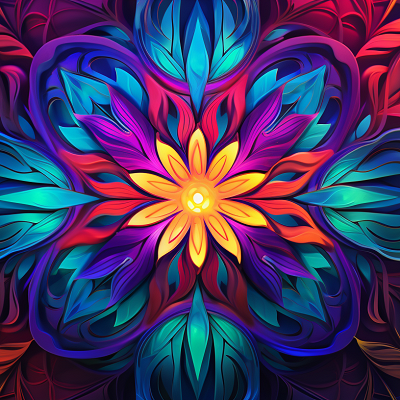 Image For Post Abstract Drawing Wallpapers Psychedelic Geometry - Wallpaper