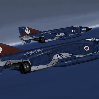 Image For Post McDonnell Douglas Phantom FG.1s of the Royal Navy