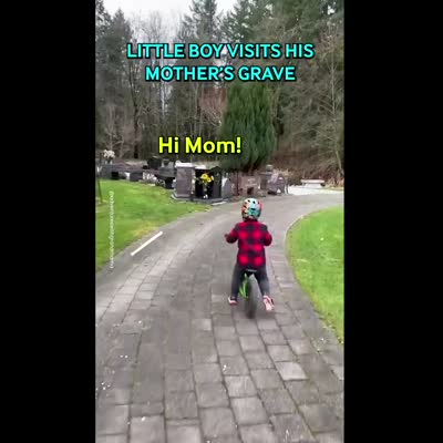 Image For Post Little Boy Visits His Mom