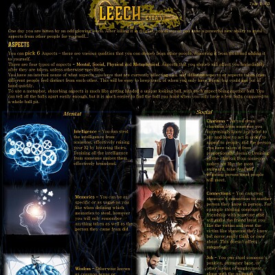 Image For Post Leech CYOA v1 by u/Turpentine01