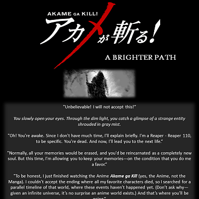 Image For Post Akame ga Kill CYOA V1.1