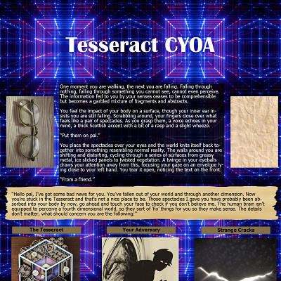Image For Post Tesseract CYOA by ScottishAnon