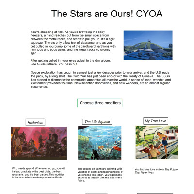 Image For Post The Stars are Ours! CYOA by LicksMackenzie