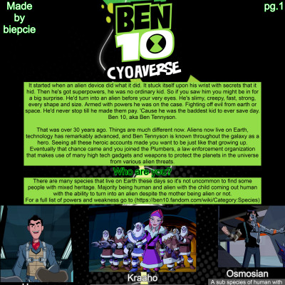 Image For Post Ben 10 CYOAverse by biepcie