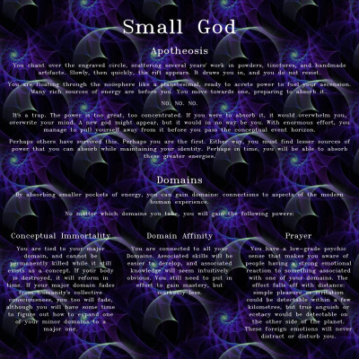 Image For Post Small God CYOA by RandomIsocahedron