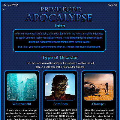 Image For Post Privileged Apocalypse CYOA