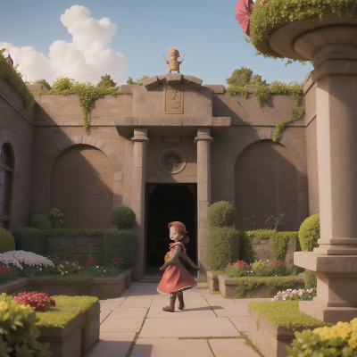 Image For Post Anime, garden, cyborg, betrayal, bakery, museum, HD, 4K, AI Generated Art