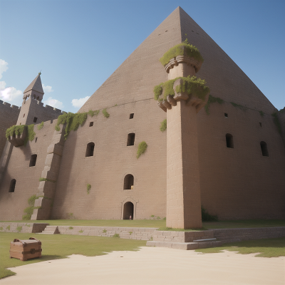 Image For Post Anime, medieval castle, pyramid, treasure chest, dancing, betrayal, HD, 4K, AI Generated Art