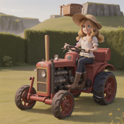 Image For Post Anime, tractor, vikings, bicycle, hidden trapdoor, violin, HD, 4K, AI Generated Art