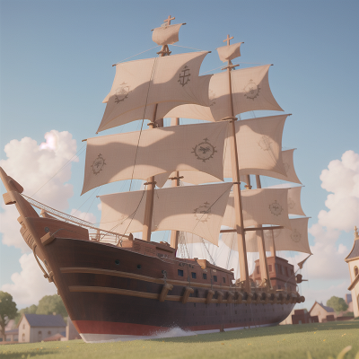 Image For Post Anime, school, cathedral, farmer, pirate ship, temple, HD, 4K, AI Generated Art