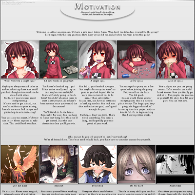 Image For Post Motivation CYOA (by KitsuneAnon)
