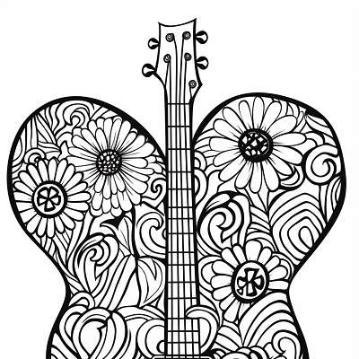 Image For Post | Heart-Shape notes with simple strokes.printable coloring page, black and white, free download - [Valentines Day Coloring Pages ](https://hero.page/coloring/valentines-day-coloring-pages-printable-fun-kids-love)