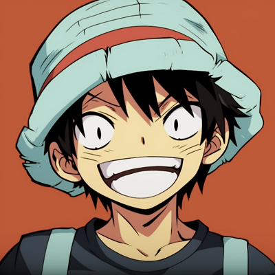 Image For Post | Luffy making a hilarious face, dynamic elements and distinctive art style. boys with funny anime pfps - [Funny Anime PFP Gallery](https://hero.page/pfp/funny-anime-pfp-gallery)