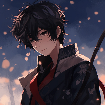 Image For Post | Anime character in detailed samurai battle armor, showcasing a mix of tradition and fantasy. anime pfp boy styles - [Anime Pfp Boy](https://hero.page/pfp/anime-pfp-boy)