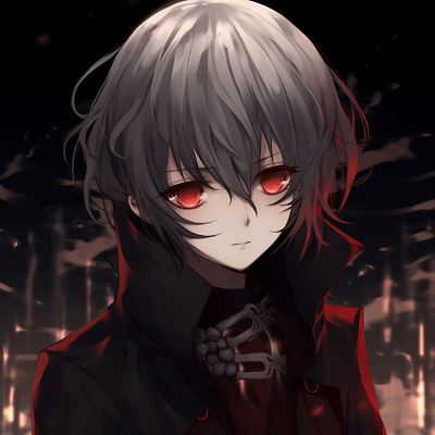 Image For Post | Gothic anime boy with silver hair and facial piercings, characterized by a striking contrast between skin and hair. ultimate gothic anime boy pfp - [Gothic Anime PFP Gallery](https://hero.page/pfp/gothic-anime-pfp-gallery)