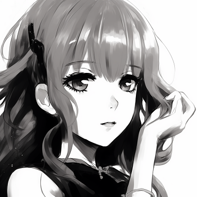 Image For Post | A profile picture of an anime girl, rendered in black and white, emphasizing her delicate features. black and white anime girl profile picture - [Anime Profile Picture Black and White](https://hero.page/pfp/anime-profile-picture-black-and-white)