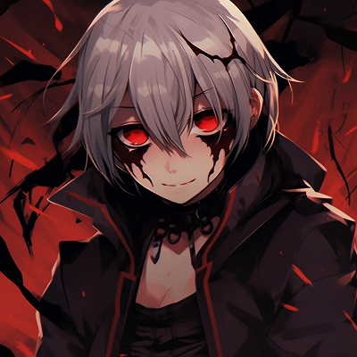 Image For Post | Halloween-themed portrayal of Ghoul Kaneki, somber tones, and well-detailed character design. halloween pfp anime styles - [Halloween Anime PFP Spotlight](https://hero.page/pfp/halloween-anime-pfp-spotlight)