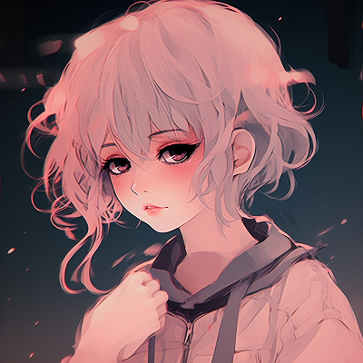 Image For Post | Anime girl depicted in a pink hue, focusing on smooth blending. pfp anime with aesthetic feel - [Aesthetic PFP Anime Collection](https://hero.page/pfp/aesthetic-pfp-anime-collection)