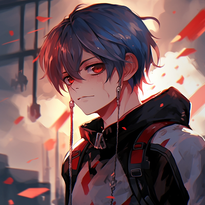 Image For Post | Detailed shot of Todoroki's icy side, remarkable translucent blues making it very captivating. popular good anime pfp - [Good Anime PFP Selection](https://hero.page/pfp/good-anime-pfp-selection)