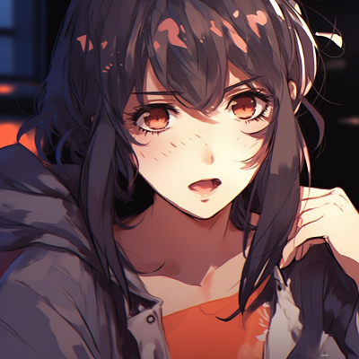 Image For Post | Closeup of an intriguing anime character, deep shadows emphasizing the eyes. sus anime pfp visuals - [sus anime pfp images](https://hero.page/pfp/sus-anime-pfp-images)