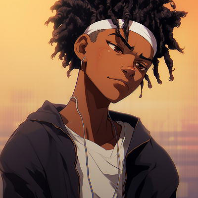 Image For Post | Black anime boy releasing power, with emphasis on the energy lines and luminescent colors. alluring black anime boy characters pfp - [Amazing Black Anime Characters pfp](https://hero.page/pfp/amazing-black-anime-characters-pfp)
