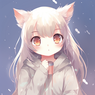 Image For Post | Close-up image of a Catgirl with attention to detailed facial expression, with vibrant colors. stylish pfp anime imagery - [cute pfp anime](https://hero.page/pfp/cute-pfp-anime)