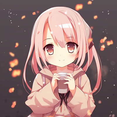 Image For Post | A cute chibi version of Sakura Haruno, with delicate coloration and soft lines. innovative cute pfp anime ideas - [cute pfp anime](https://hero.page/pfp/cute-pfp-anime)