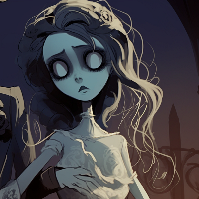 Image For Post | Two characters under a moonlit sky, ethereal luminescence and mystical aura. hd pfp corpse bride pfp for discord. - [corpse bride matching pfp, aesthetic matching pfp ideas](https://hero.page/pfp/corpse-bride-matching-pfp-aesthetic-matching-pfp-ideas)