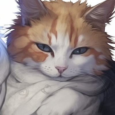 Image For Post | Two anime cats, matching bows and warm colors, tail to tail. matching pfp cat styles pfp for discord. - [matching pfp cat, aesthetic matching pfp ideas](https://hero.page/pfp/matching-pfp-cat-aesthetic-matching-pfp-ideas)