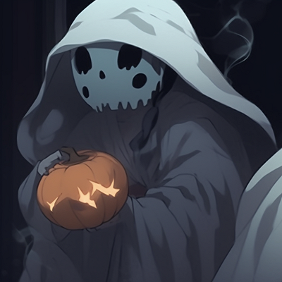 Image For Post | Two ghost characters, grayscale color tones, floating side-by-side. halloween ambient pfp matching pfp for discord. - [halloween pfp matching, aesthetic matching pfp ideas](https://hero.page/pfp/halloween-pfp-matching-aesthetic-matching-pfp-ideas)