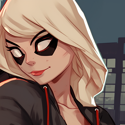 Image For Post | Spiderman and Gwen in combat ready poses, bold lines and action-packed aura. spiderman and gwen matching pfp pfp for discord. - [matching spiderman pfp, aesthetic matching pfp ideas](https://hero.page/pfp/matching-spiderman-pfp-aesthetic-matching-pfp-ideas)
