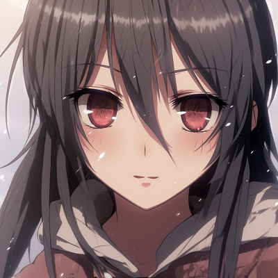 Image For Post | Mikasa Ackerman with a determined gaze, sharp lines, and striking eye details. top female anime pfp pfp for discord. - [female anime pfp](https://hero.page/pfp/female-anime-pfp)