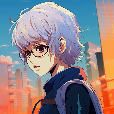 Image For Post | Profile of an anime character with a detailed cityscape reflection in her glasses, featuring vibrant hues. vibrant anime pfp cool pfp for discord. - [anime pfp cool](https://hero.page/pfp/anime-pfp-cool)