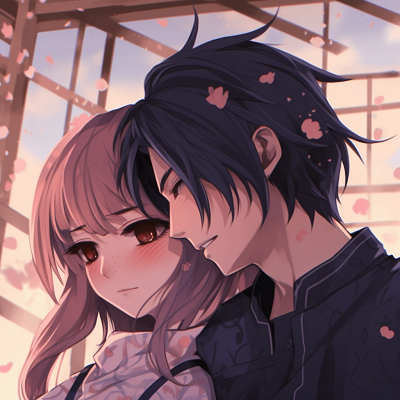 Image For Post | Sakura and Sasuke under the moon, romantic mood and muted colors. unique anime pfp couple creations pfp for discord. - [anime pfp couple optimized search](https://hero.page/pfp/anime-pfp-couple-optimized-search)