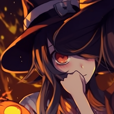 Image For Post | Two characters with Jack-o'-lantern masks, contrasting theme and eye-catching colors. vibrant halloween matching pfp pfp for discord. - [halloween matching pfp, aesthetic matching pfp ideas](https://hero.page/pfp/halloween-matching-pfp-aesthetic-matching-pfp-ideas)