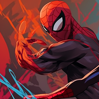 Image For Post | Two Spiderman characters swinging against the silhouette of a city, depicted in monochrome colors. spiderman matching pfp videos pfp for discord. - [spiderman matching pfp, aesthetic matching pfp ideas](https://hero.page/pfp/spiderman-matching-pfp-aesthetic-matching-pfp-ideas)