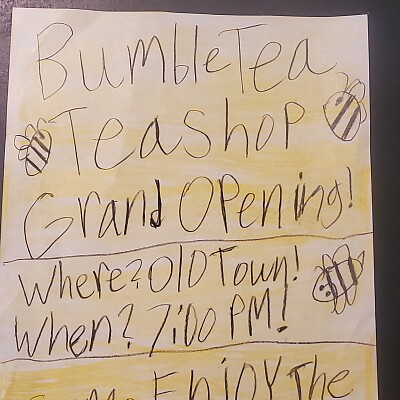 Image For Post Bumbletea Teashop Flier!