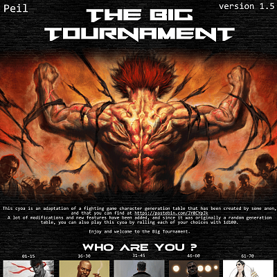 Image For Post The Big Tournament CYOA By Peil