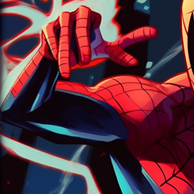 Image For Post | Two Spiderman characters in action poses against a city backdrop, vivid colors and dynamic lines. cartoon matching spiderman pfp pfp for discord. - [matching spiderman pfp, aesthetic matching pfp ideas](https://hero.page/pfp/matching-spiderman-pfp-aesthetic-matching-pfp-ideas)