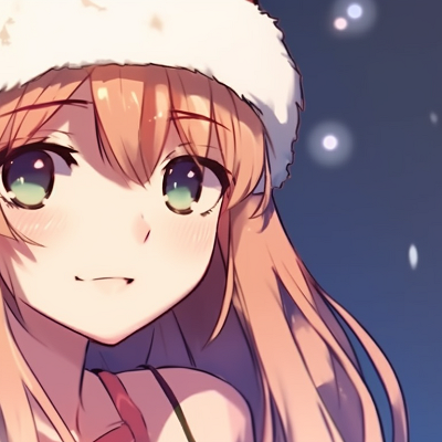 Image For Post | Two anime characters in a snow setting, vivid colors and surprise expressions. elegant matching christmas pfp pfp for discord. - [matching christmas pfp, aesthetic matching pfp ideas](https://hero.page/pfp/matching-christmas-pfp-aesthetic-matching-pfp-ideas)