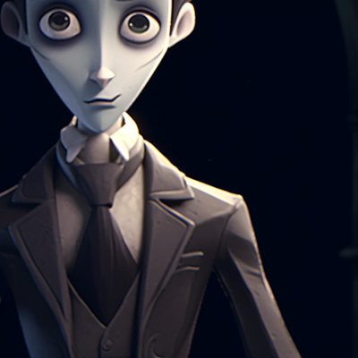 Image For Post | Two characters in half skeleton form, dusk colors with dark shading. animated corpse bride matching pfp pfp for discord. - [corpse bride matching pfp, aesthetic matching pfp ideas](https://hero.page/pfp/corpse-bride-matching-pfp-aesthetic-matching-pfp-ideas)