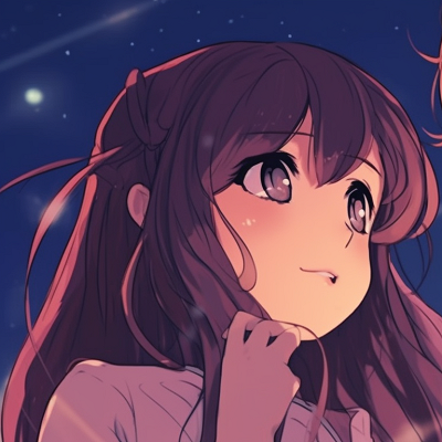 Image For Post | Close-up of two characters, one whispering into the other's ear, with deep Contentment on their faces. charming matching couple pfp pfp for discord. - [matching couple pfp, aesthetic matching pfp ideas](https://hero.page/pfp/matching-couple-pfp-aesthetic-matching-pfp-ideas)