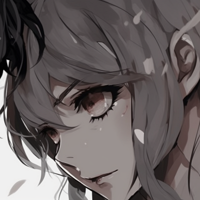 Image For Post | Two characters overlaying each other, black and white colors denoting contrasts. anime matching pfp for couples pfp for discord. - [anime matching pfp, aesthetic matching pfp ideas](https://hero.page/pfp/anime-matching-pfp-aesthetic-matching-pfp-ideas)