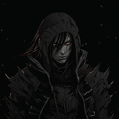 Image For Post | A warrior profile where shadows play heavily, a portrayal of dramatic lighting and character depth. illustrated dark aesthetic pfp pfp for discord. - [Dark Aesthetic PFP Collection](https://hero.page/pfp/dark-aesthetic-pfp-collection)