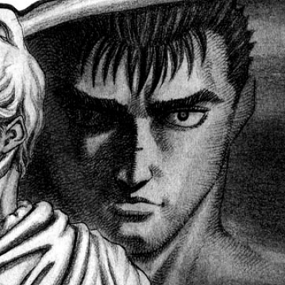 Image For Post | Aesthetic anime & manga PFP for discord, Berserk, The Fugitives - 42, Page 1, Chapter 42. 1:1 square ratio. Aesthetic pfps dark, color & black and white. - [Anime Manga PFPs Berserk, Chapters 0.09](https://hero.page/pfp/anime-manga-pfps-berserk-chapters-0.09-42-aesthetic-pfps)