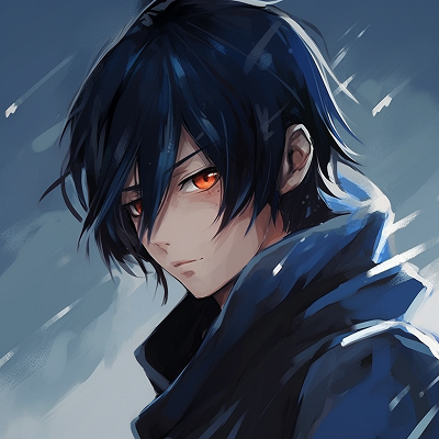 Image For Post | Sasuke brooding, focus on dramatic expressions and cool color tones. anime pfp naruto inspired guys pfp for discord. - [anime pfp guy](https://hero.page/pfp/anime-pfp-guy)