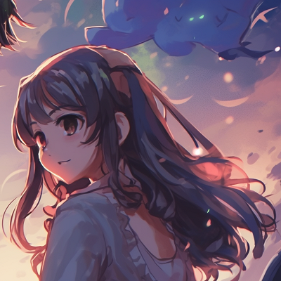 Image For Post | Two characters in silhouette, twilight tones with bright moonlight. pfp matching aesthetics pfp for discord. - [pfp matching, aesthetic matching pfp ideas](https://hero.page/pfp/pfp-matching-aesthetic-matching-pfp-ideas)