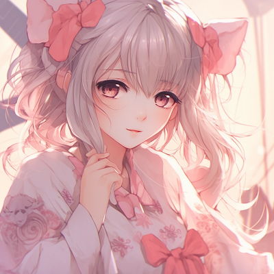 Image For Post | Anime girl holding a pink umbrella, contrasting elements and playful style. adorable pink anime girl pfp images pfp for discord. - [Pink Anime Girl PFP Gallery](https://hero.page/pfp/pink-anime-girl-pfp-gallery)