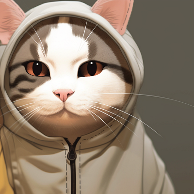Image For Post | Two anthropomorphic cat characters in casual attire, soft hues and minimalistic design, standing back-to-back. matching cat pfp with artistic flair pfp for discord. - [matching cat pfp, aesthetic matching pfp ideas](https://hero.page/pfp/matching-cat-pfp-aesthetic-matching-pfp-ideas)
